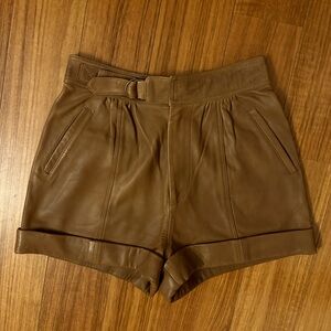 Genuine Leather Zadig & Voltaire Shorts Sz. FR36